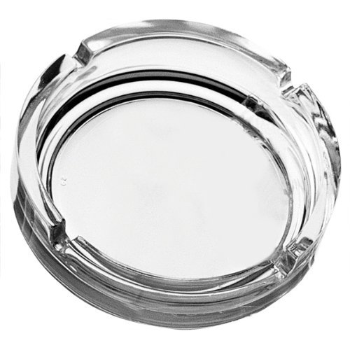 Favola Classic Crystal Quality Heavy Glass Ashtray (Set of 2 Pieces)3