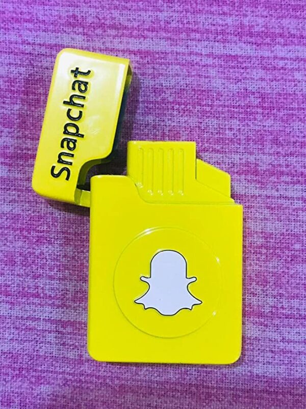 WBD Premium Look Cigarette Lighter for Snapchat Lovers (Yellow)