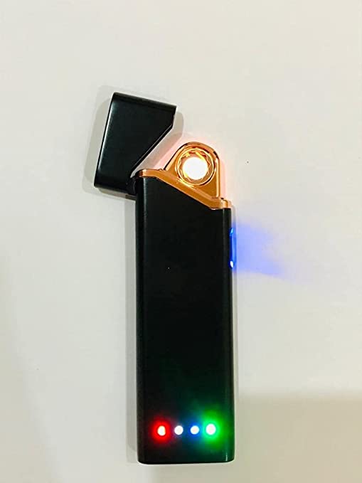 WBD Premium USB Flameless Cigarette LighterSmart Touch Rechargeable Windproof Lighter1