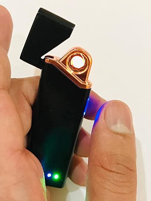 WBD Premium USB Flameless Cigarette LighterSmart Touch Rechargeable Windproof Lighter4
