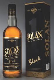 Solan Number One Black Rare & Premium Whisky