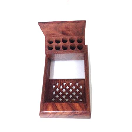 FashionFrame Handmade Wooden Pocket Cigarette Case Holder3