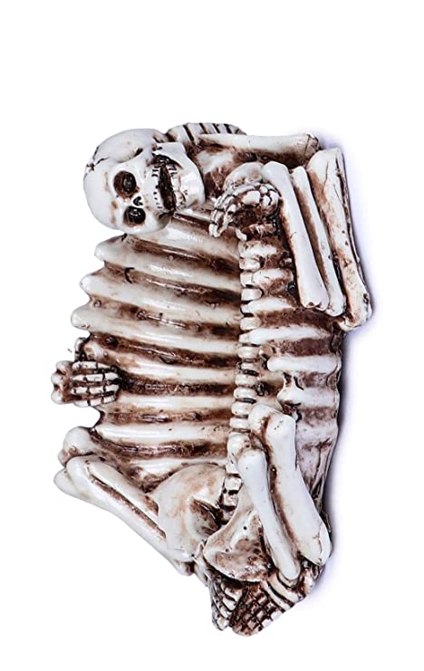 Pinkdesh Resin Material Pirates Skull Skeleton Ashtray for Home Bar Accessories1