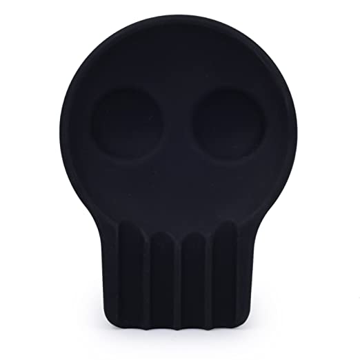 ShopAIS Silicone Skull Head Ashtray (Black)2