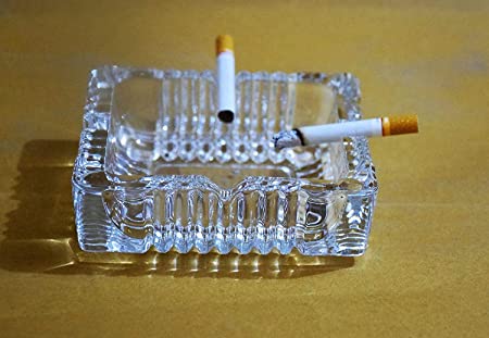 Xudo Glass Cigarette Ashtray (Clear)3